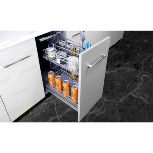 Giá dao thớt gia vị nan oval GrandX XK.40M 3 anh gia dao thot gia vi nan oval grandx xk.40m