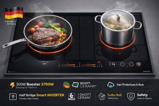 Bếp từ GrandX 2 vùng nấu GX IH988G Serial 9