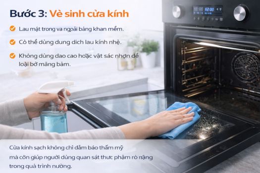 Bước 3_ Vệ sinh cửa kính