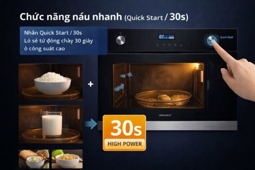 Chức năng nấu nhanh (Quick Start _ 30s)