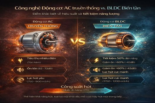 Công nghệ Động cơ_ AC truyền thống vs. BLDC Biến tần