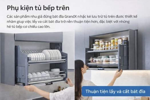 Phụ kiện tủ bếp trên