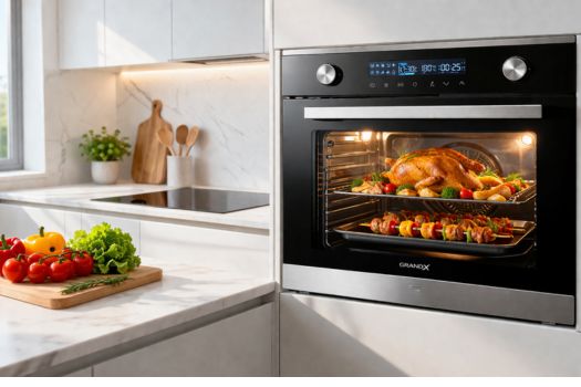 Đánh giá lò nướng GrandX có tốt không? 2 Thiết kế, kiểu dáng lò nướng GrandX