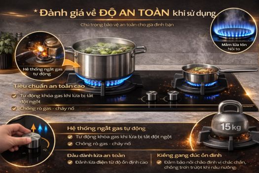 độ an toàn khi sử dụng